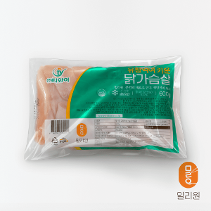밀리원 유황먹여 키운 닭가슴살(냉장) 600g